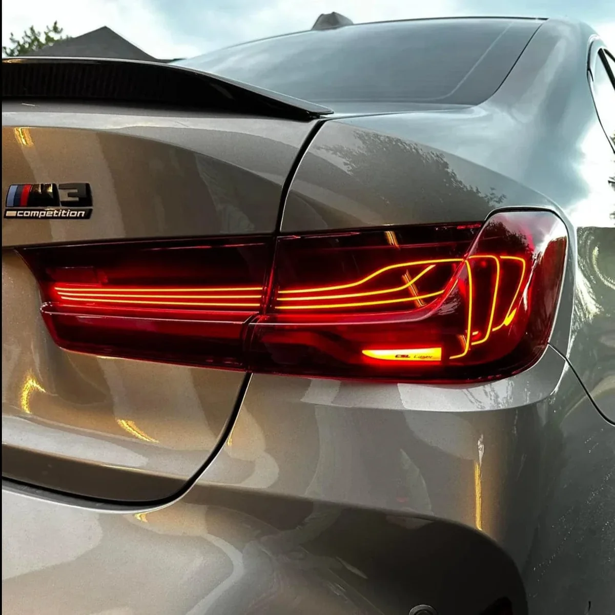 M4 CS style sequential taillights
